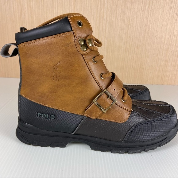 Polo Ralph Lauren Colbey Mid II Boots Brown Black Size 7 (men’s) 8.5 women’s main image 3